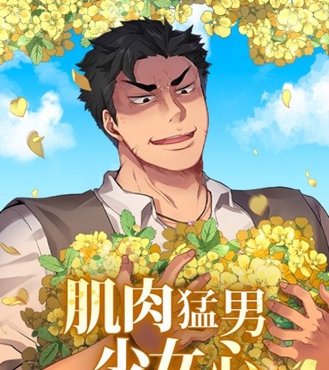 肌肉猛男少女心封面